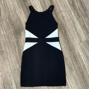Sally Miller Black/White Dress size 7/8